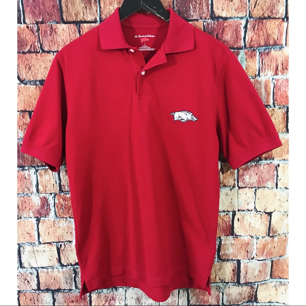 Arkansas Razorback Collection Logo Polo Shirt - Picture 2 of 4